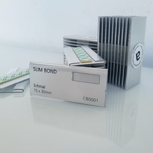 Beispiel Slim Bond, klein und schmale Form