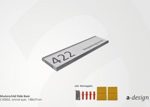 Slide Basic, 148x37mm