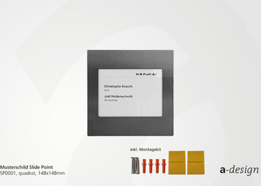 Slide Point, 148x148mm