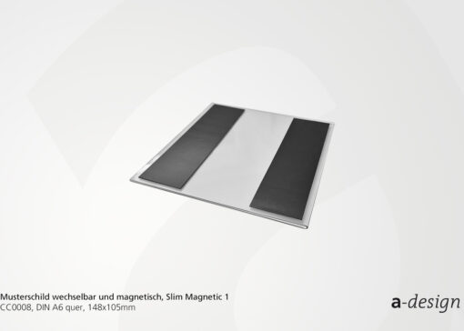 Slim Magnetic 1, DIN A6, 148x105mm