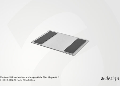 Slim Magnetic 1, DIN A6, 105x148mm