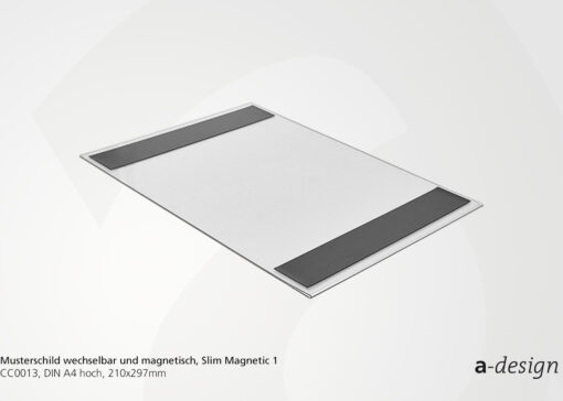 Slim Magnetic 1, DIN A4, 210x297mm