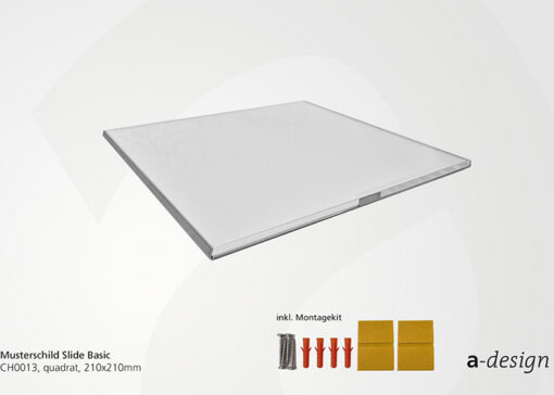 Slide Basic, 210x210mm